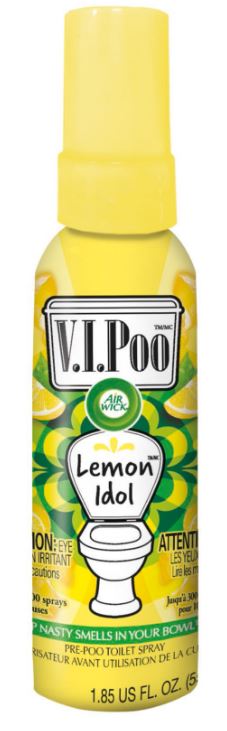 AIR WICK VIPoo PrePoo Toilet Spray  Lemon Idol Canada Discontinued
